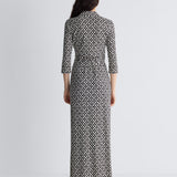 Abigail Silk Jersey Wrap Dress