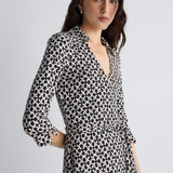 Abigail Silk Jersey Wrap Dress