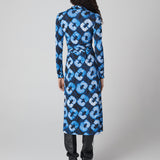 Abigail Wrap Midi Dress