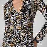 Abigail Midi Wrap Dress