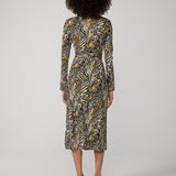 Abigail Midi Wrap Dress