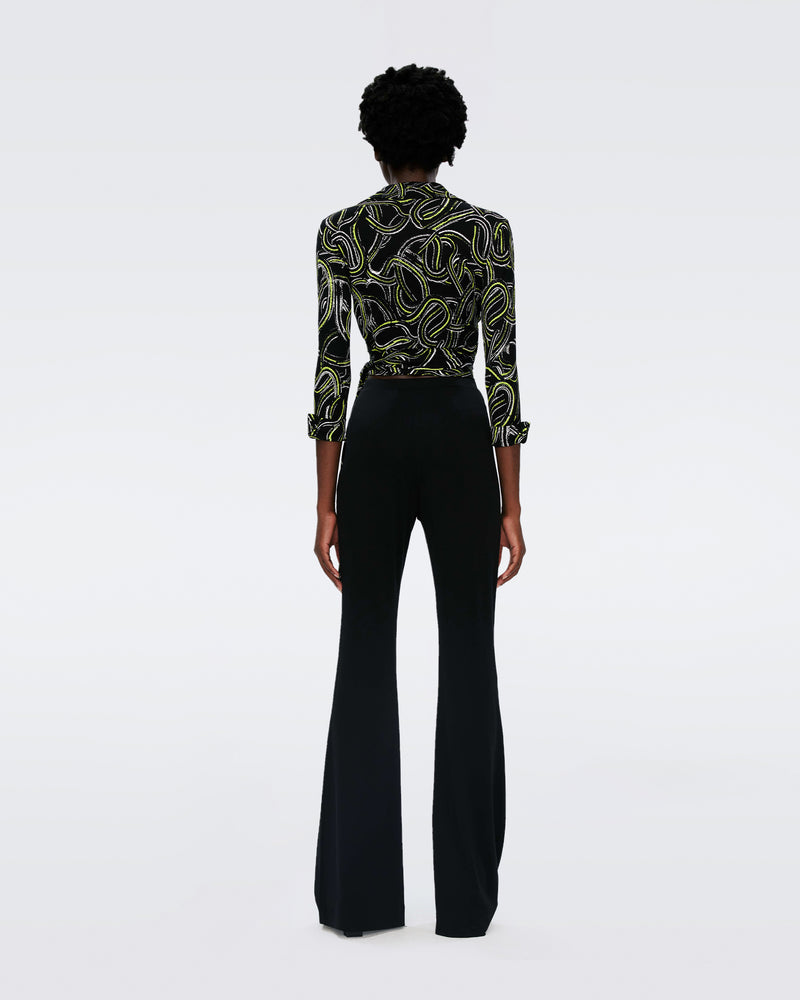 dvf wrap blouse