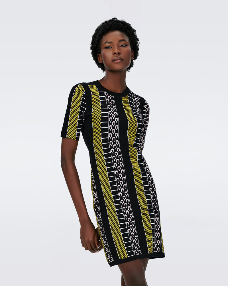 Wilson Knit Jacquard Dress