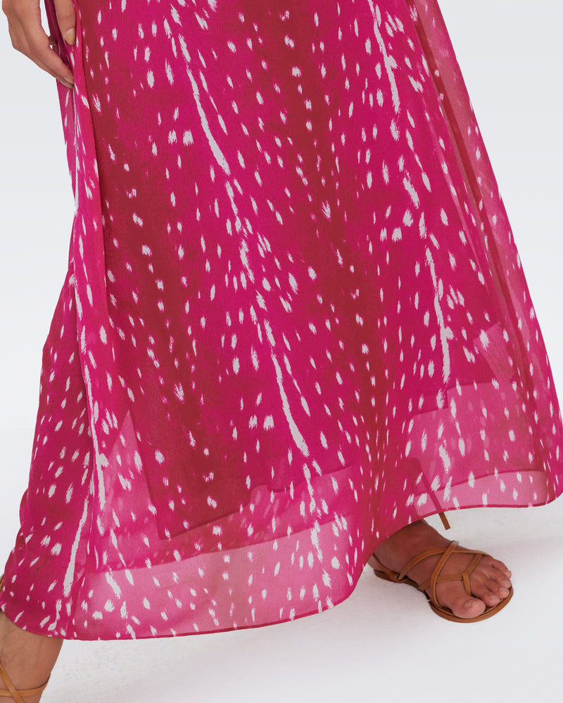 Fabien print sales maxi dress