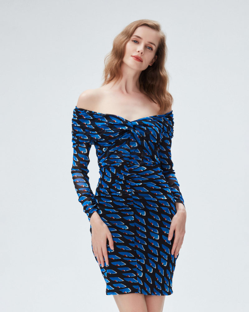 Ganesa Mesh Mini Dress