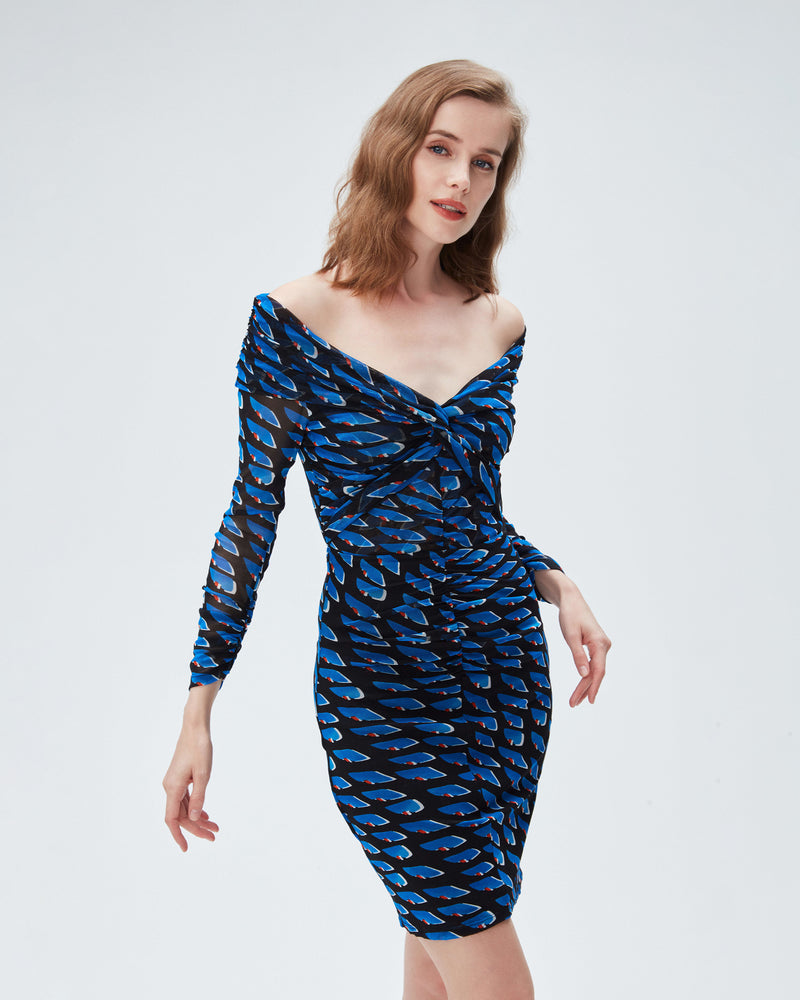 Ganesa Mesh Mini Dress