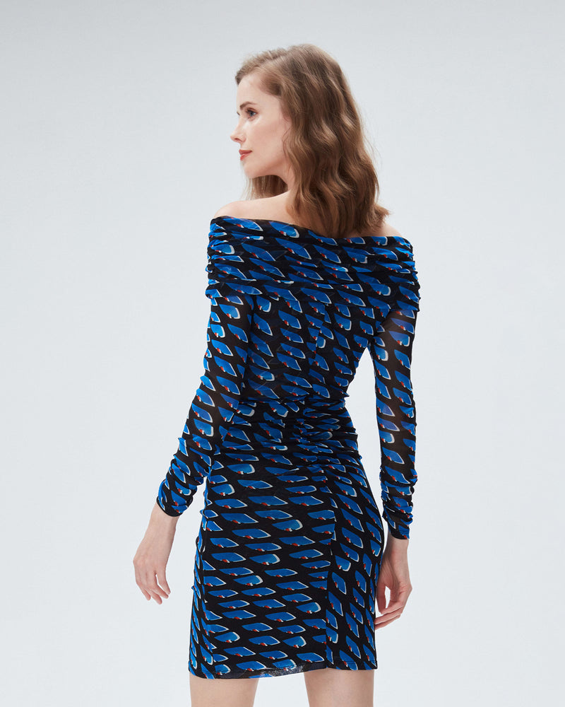 Ganesa Mesh Mini Dress