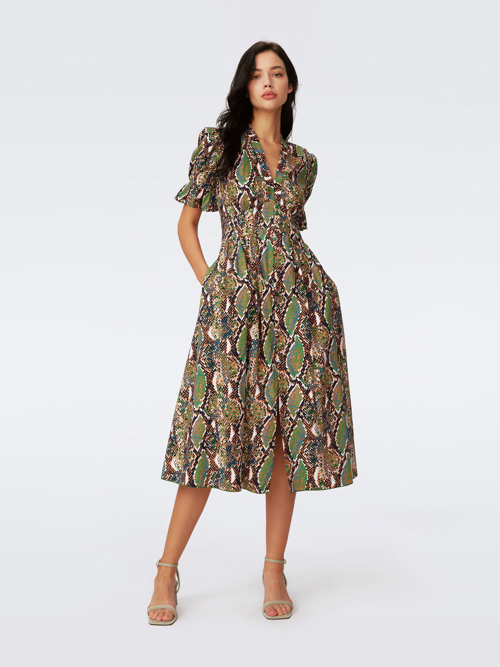 関税送料込【DIANE VON FURSTENBERG】 Ericaマキシドレス DVFDS4S002PTHLG_A1_113b5169-