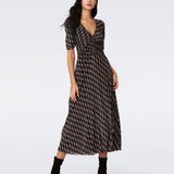 Koren Reversible Midi Mesh Dress