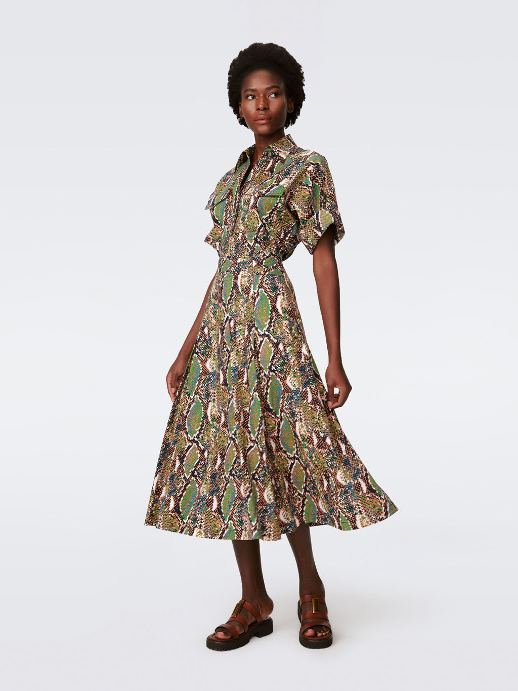 Diane von Furstenberg 花柄チュニック Hadara Dress – Diane von Furstenberg