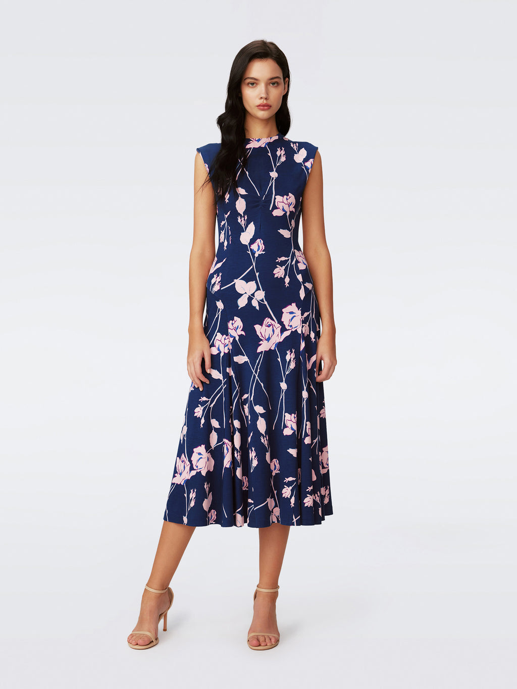 関税負担なし◆DIANE von FURSTENBERG◆Libra ミディドレス ラップドレス DIANE von FURSTENBERG(ダイアンフォンファステン