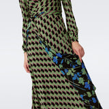 Phoenix Reversible Mesh Wrap Dress