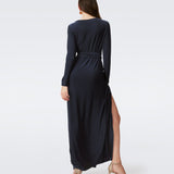 Simona Faux Wrap Dress