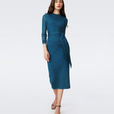 Finan Faux Wrap Dress