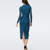 Finan Faux Wrap Dress