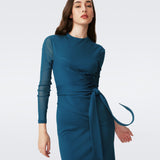 Finan Faux Wrap Dress