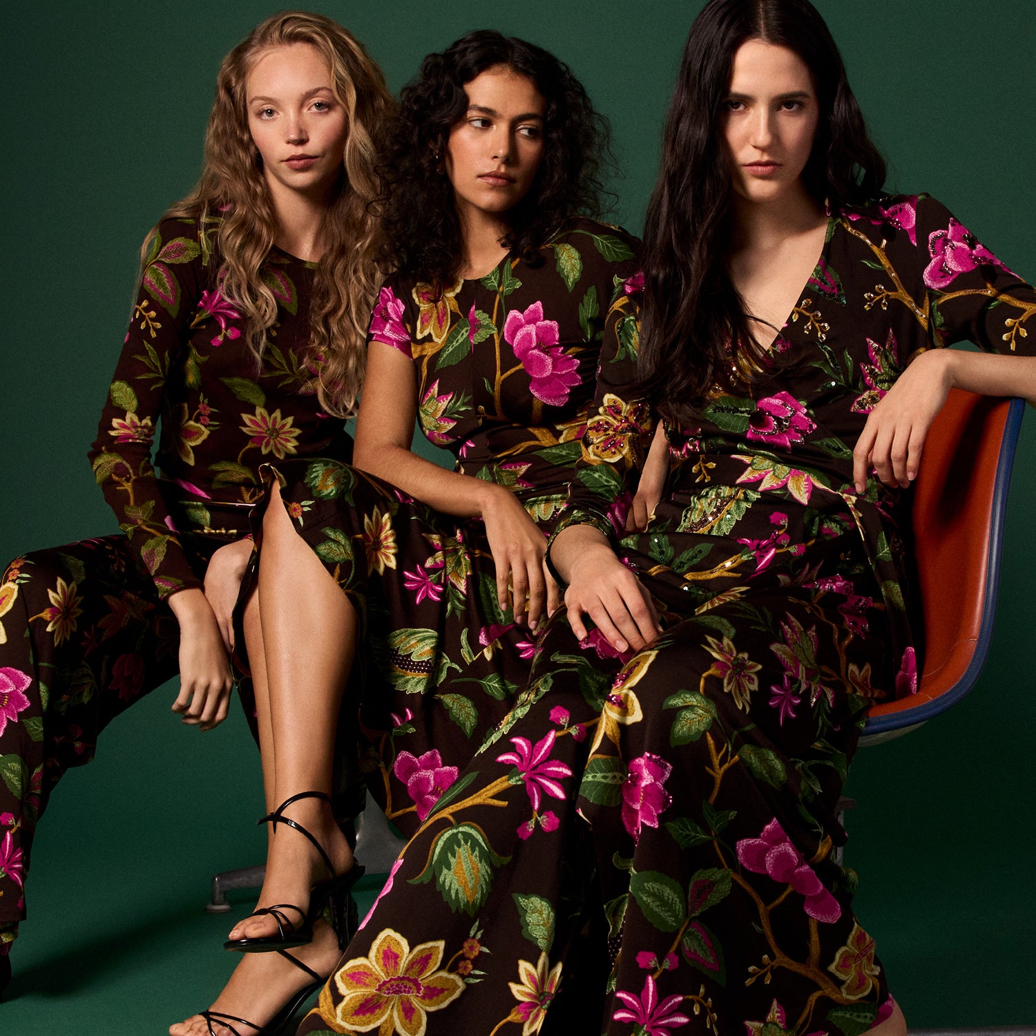 Fortuna Silk Chiffon Dress – Diane von Furstenberg