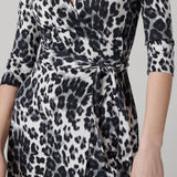 Julian Silk Jersey Wrap Dress