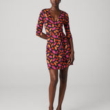 Julian Silk Jersey Wrap Dress