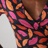 Julian Silk Jersey Wrap Dress