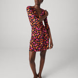 Julian Silk Jersey Wrap Dress