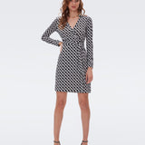 Jeanne Silk Jersey Wrap Dress