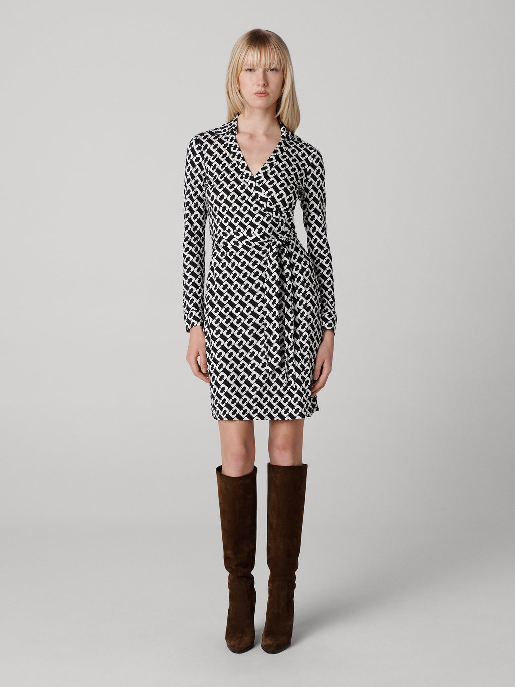 Jeanne Silk Jersey Wrap Dress – Diane von Furstenberg