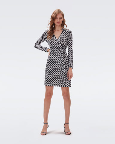 Jeanne Silk Jersey Wrap Dress Diane von