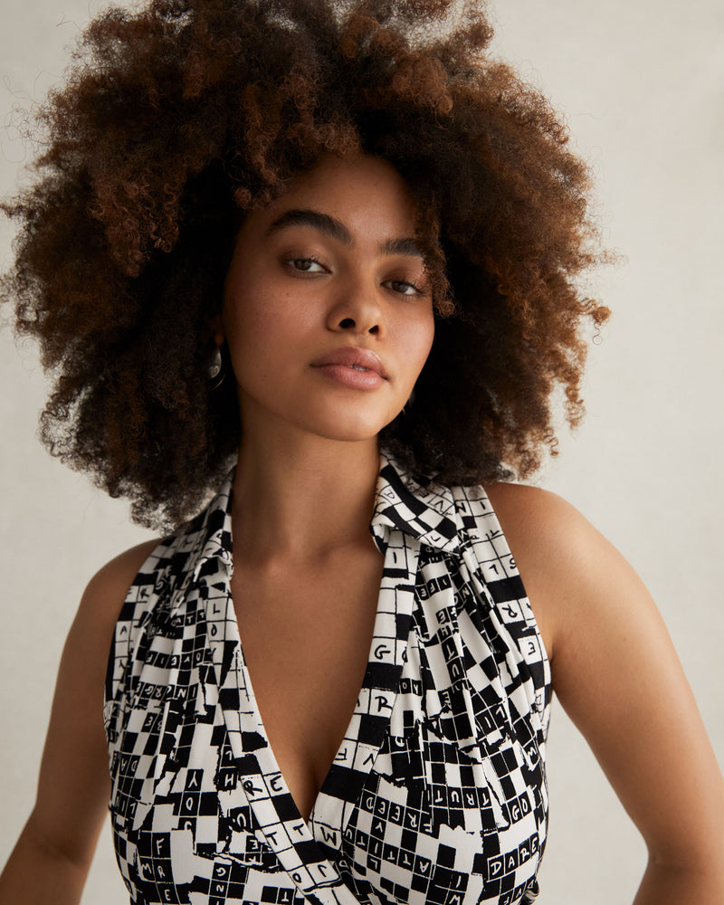 dvf wrap blouse