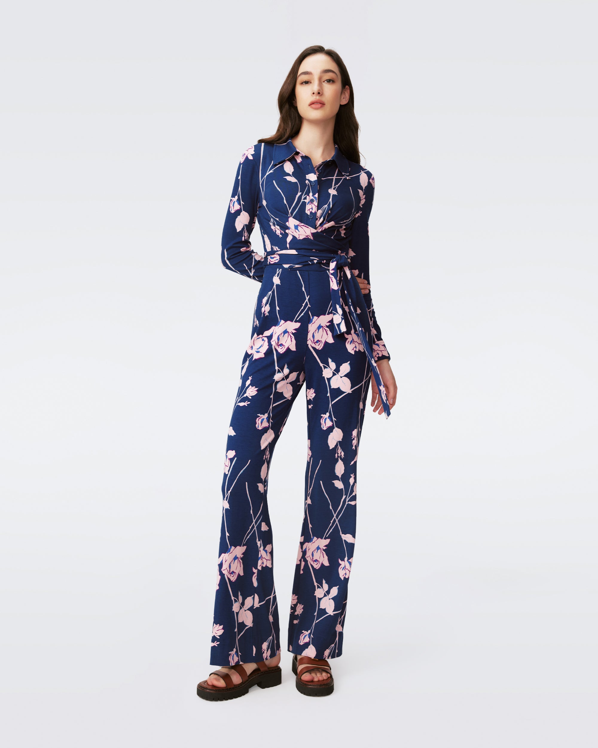 Dvf michele jumpsuit sales