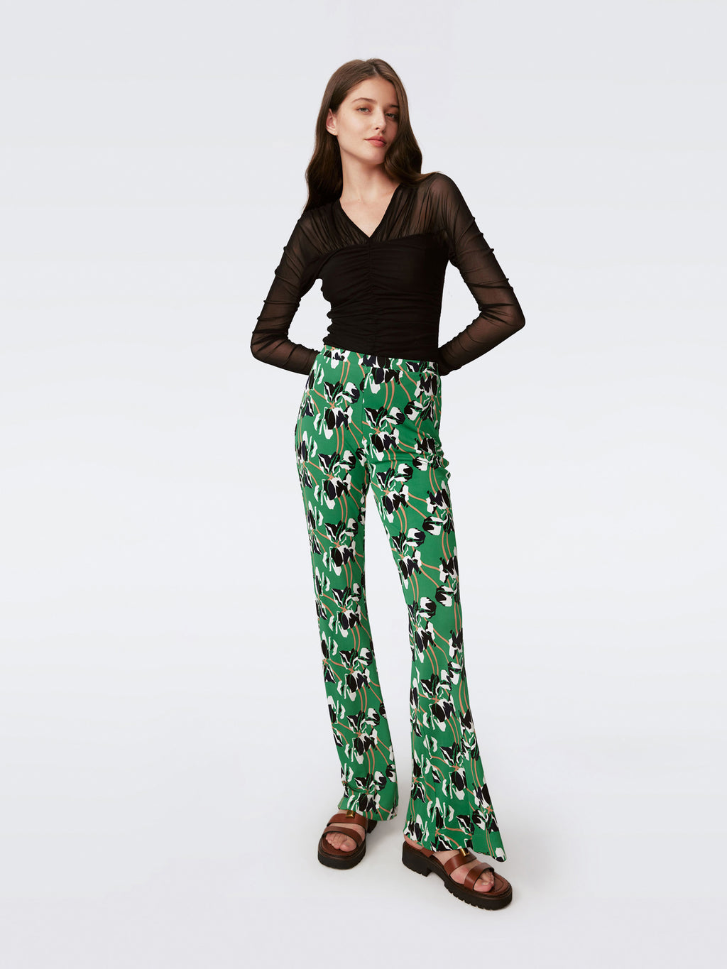 DVF ブルックリンパンツ Brooklyn Pants – Diane von Furstenberg