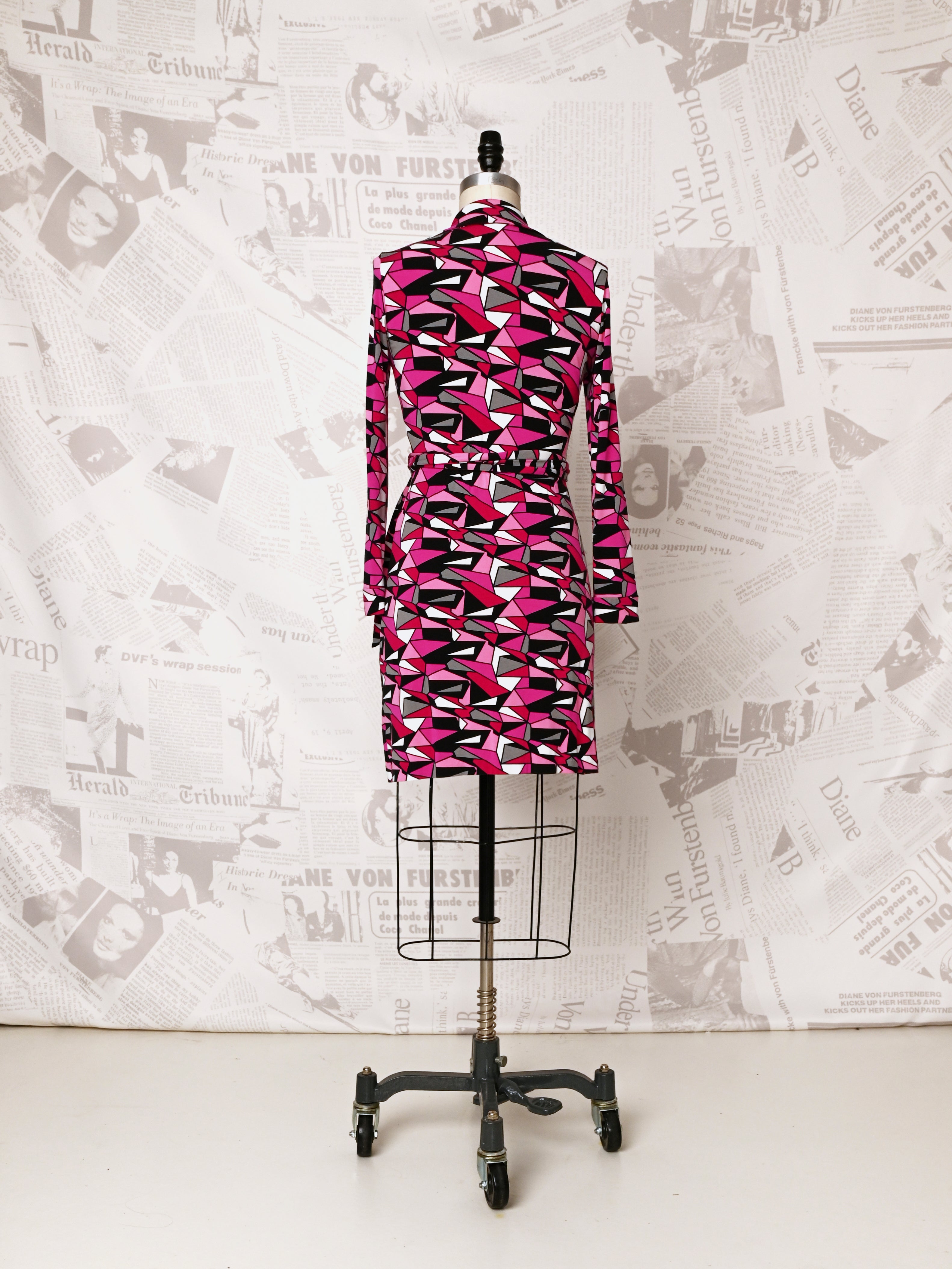 Pink Jeanne Wrap Dress