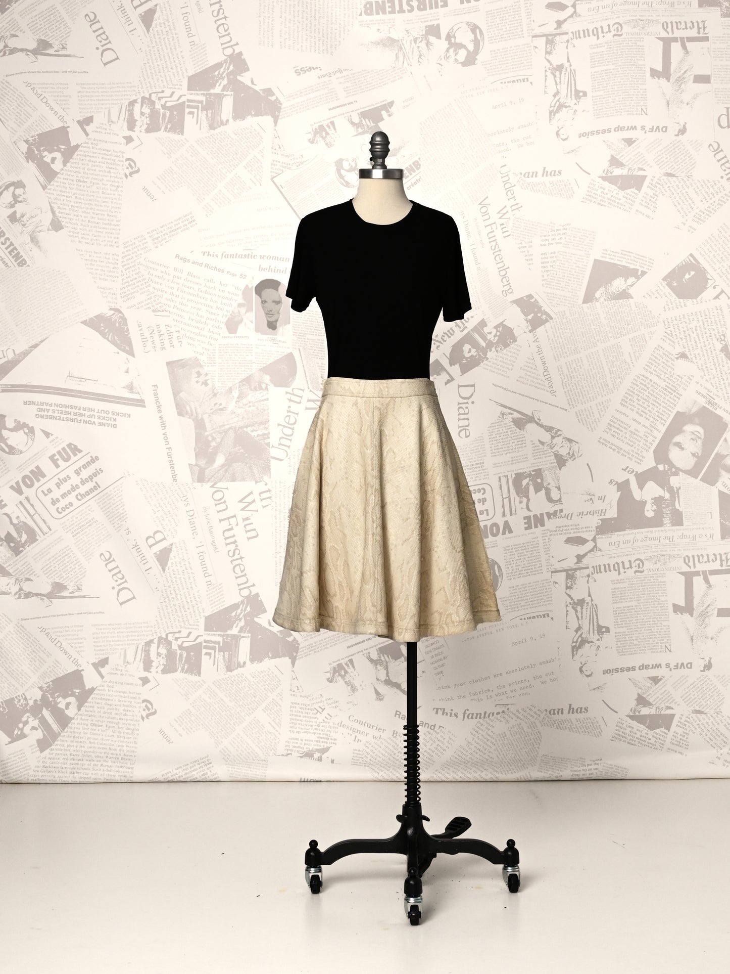 Luanne Leather Skirt
