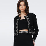 Brogan Knit Jacquard Cardigan