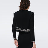 Brogan Knit Jacquard Cardigan