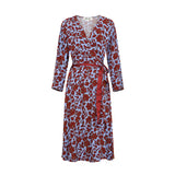 Eloise Midi Wrap Dress