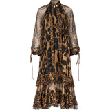 Nadine Silk Chiffon Gown