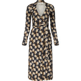 Antonia Silk Jersey Wrap Dress