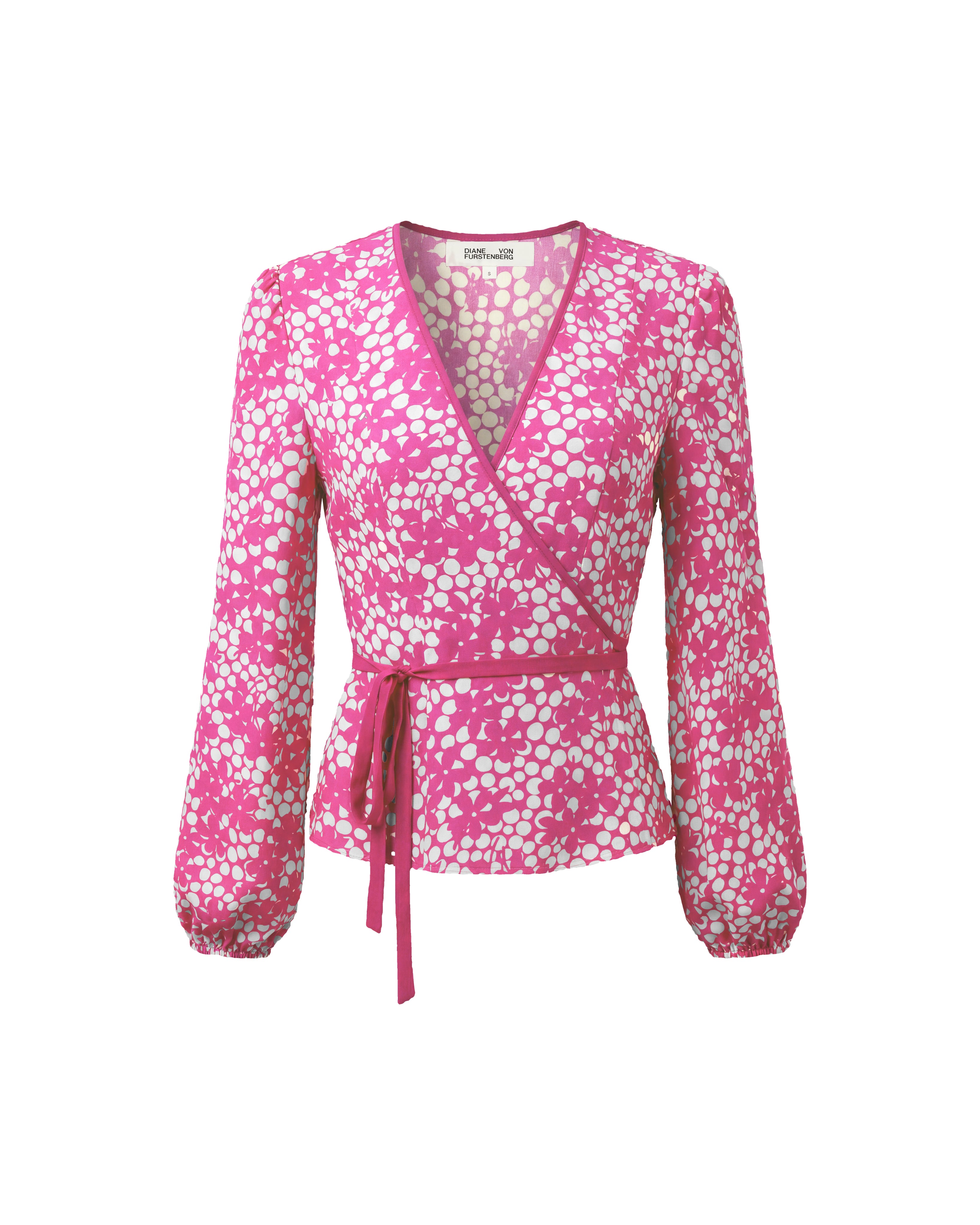 Flora Wrap Top – Diane von Furstenberg