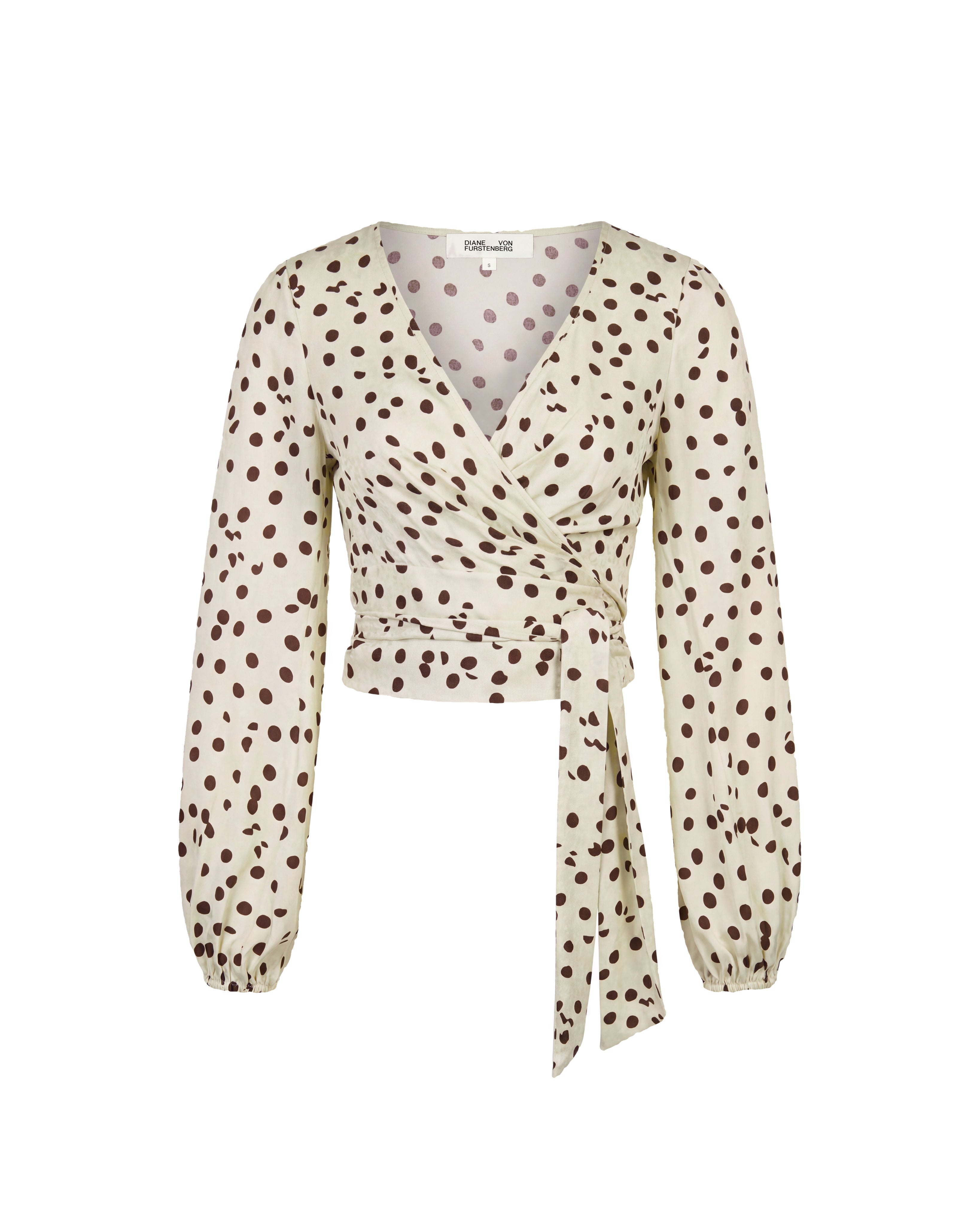 Phoebe Wrap Top – Diane von Furstenberg