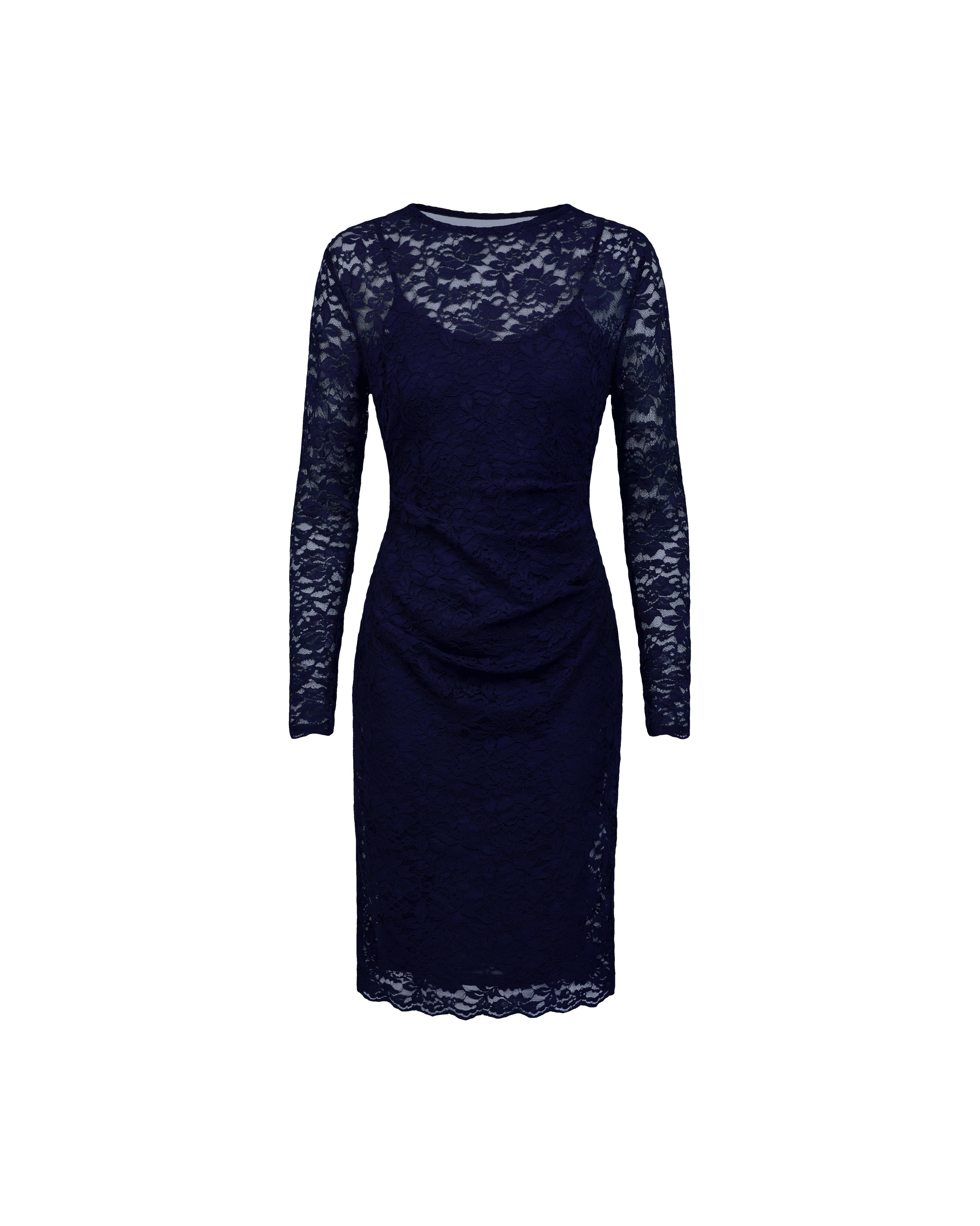 navy lace bodycon dress Love of Lace Navy Blue Lace Midi Dress