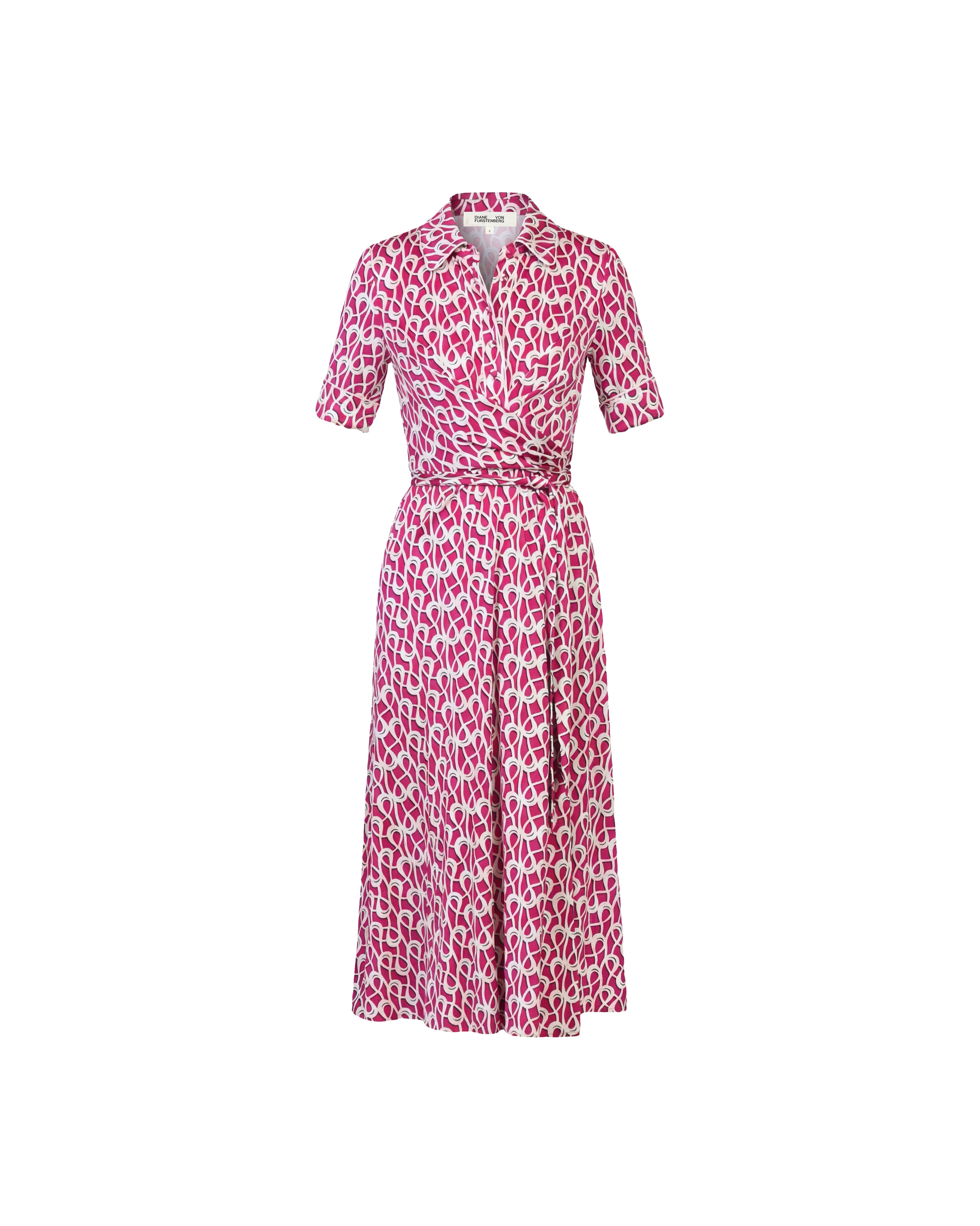 Sana Short Sleeve Dress – Diane von Furstenberg