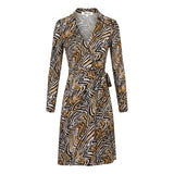 Jeanne Silk Jersey Wrap Dress
