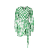 Amira Cotton Wrap Dress