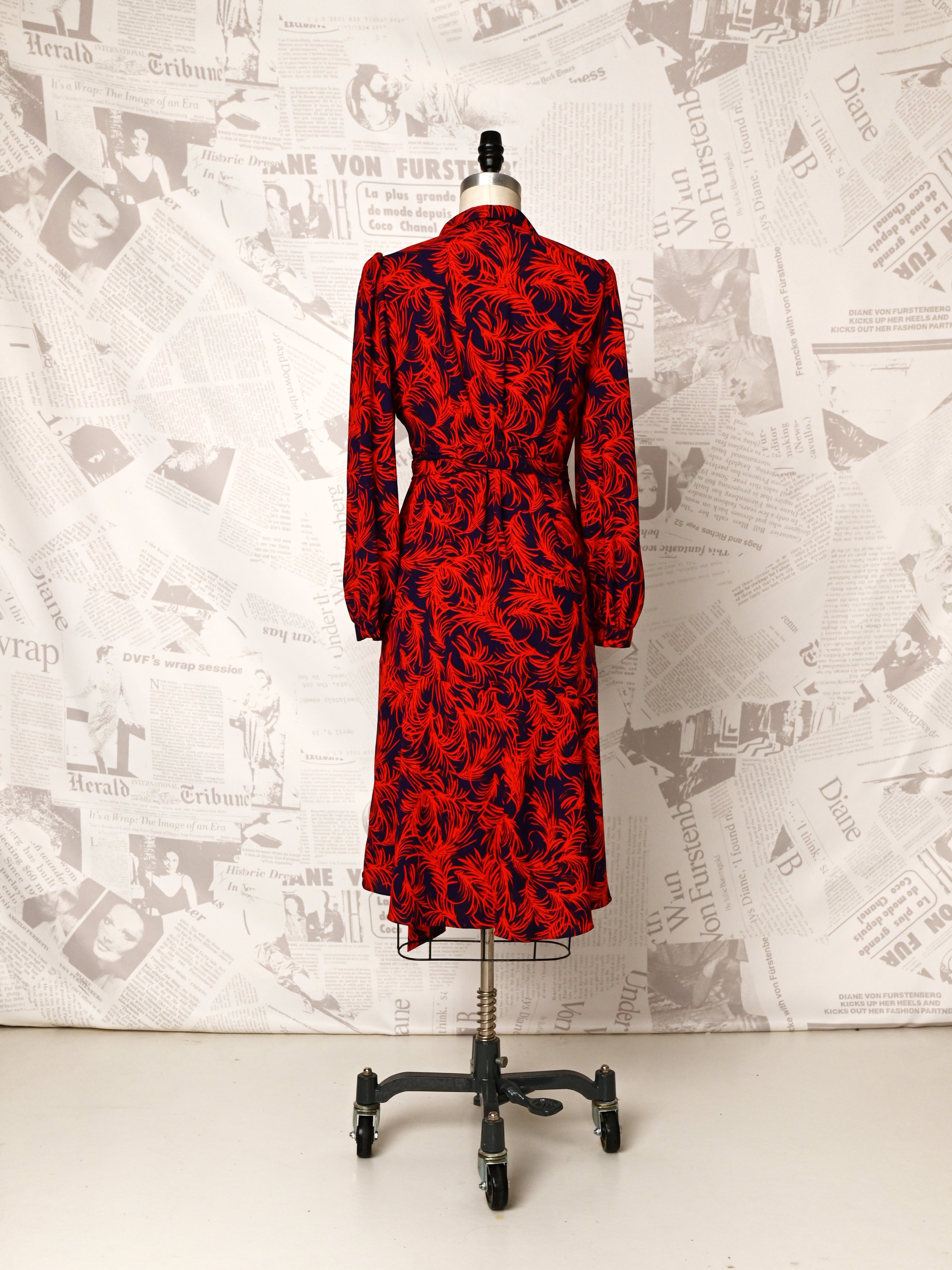 red wrap dress – Diane von Furstenberg