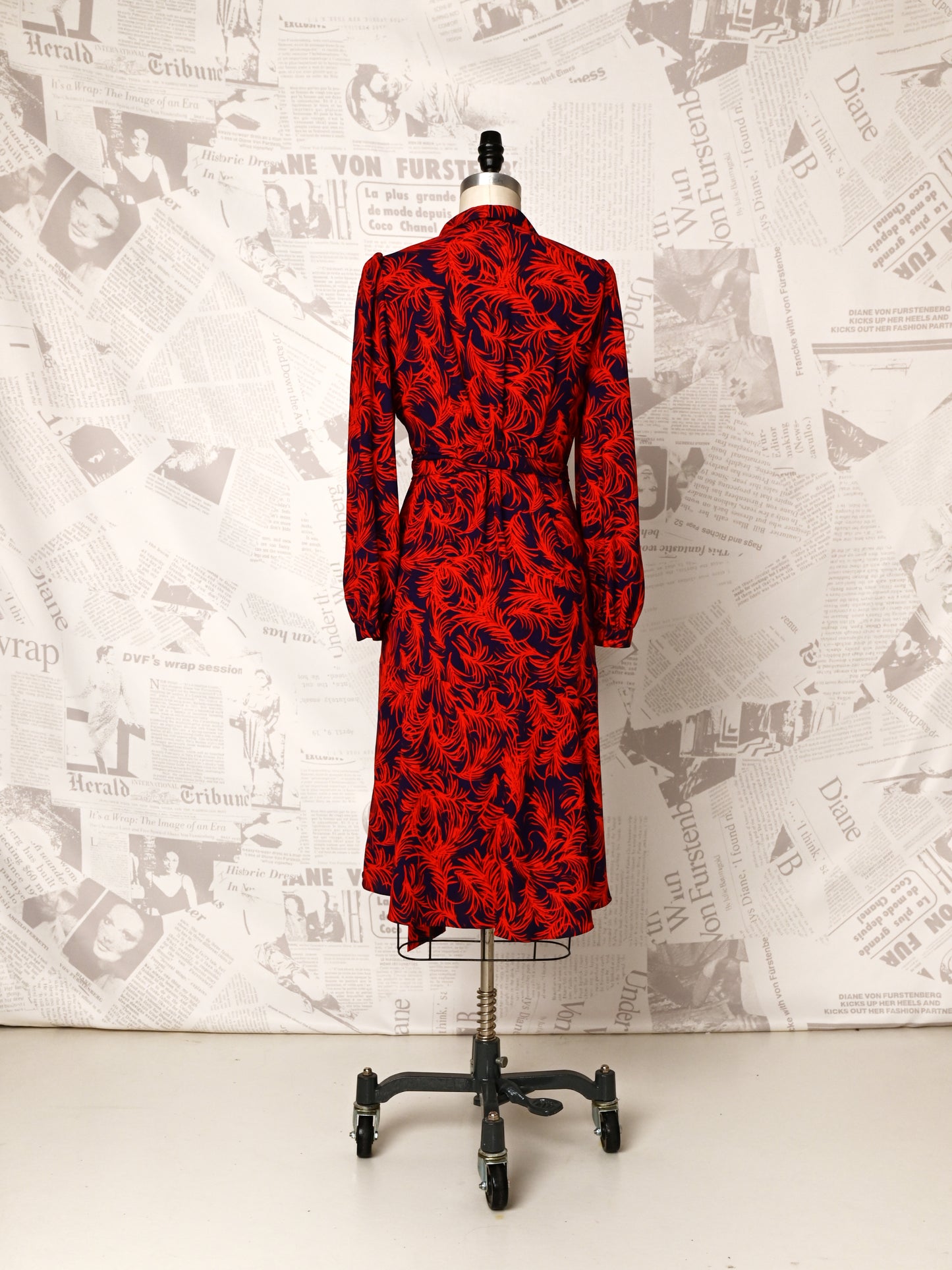 Red Wrap Dress