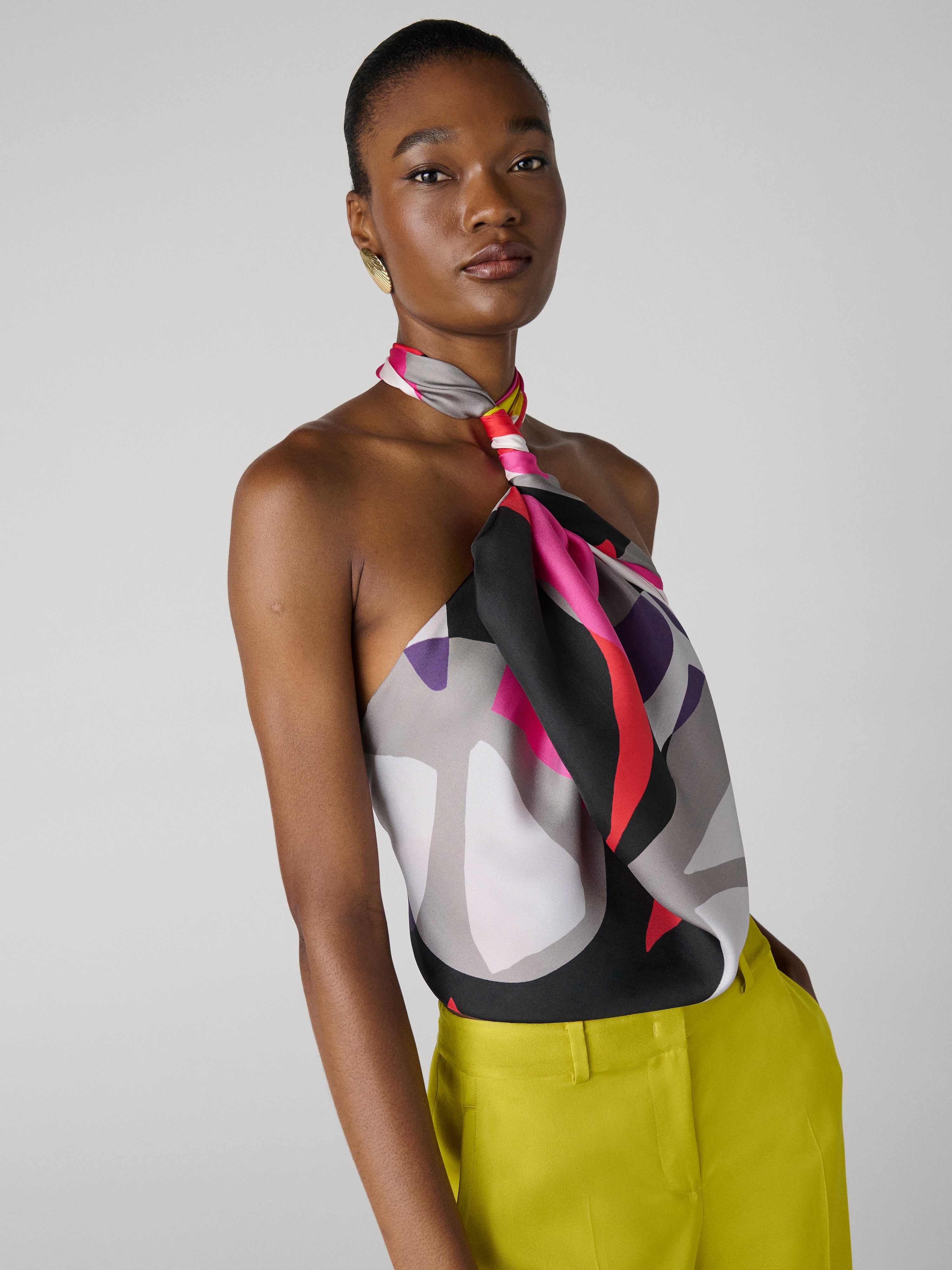 Flag Silk Scarf – Diane von Furstenberg