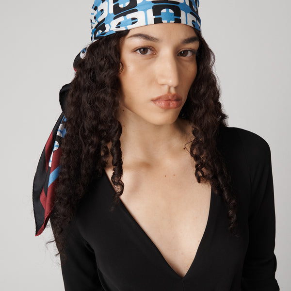 Flag Silk Scarf – Diane von Furstenberg