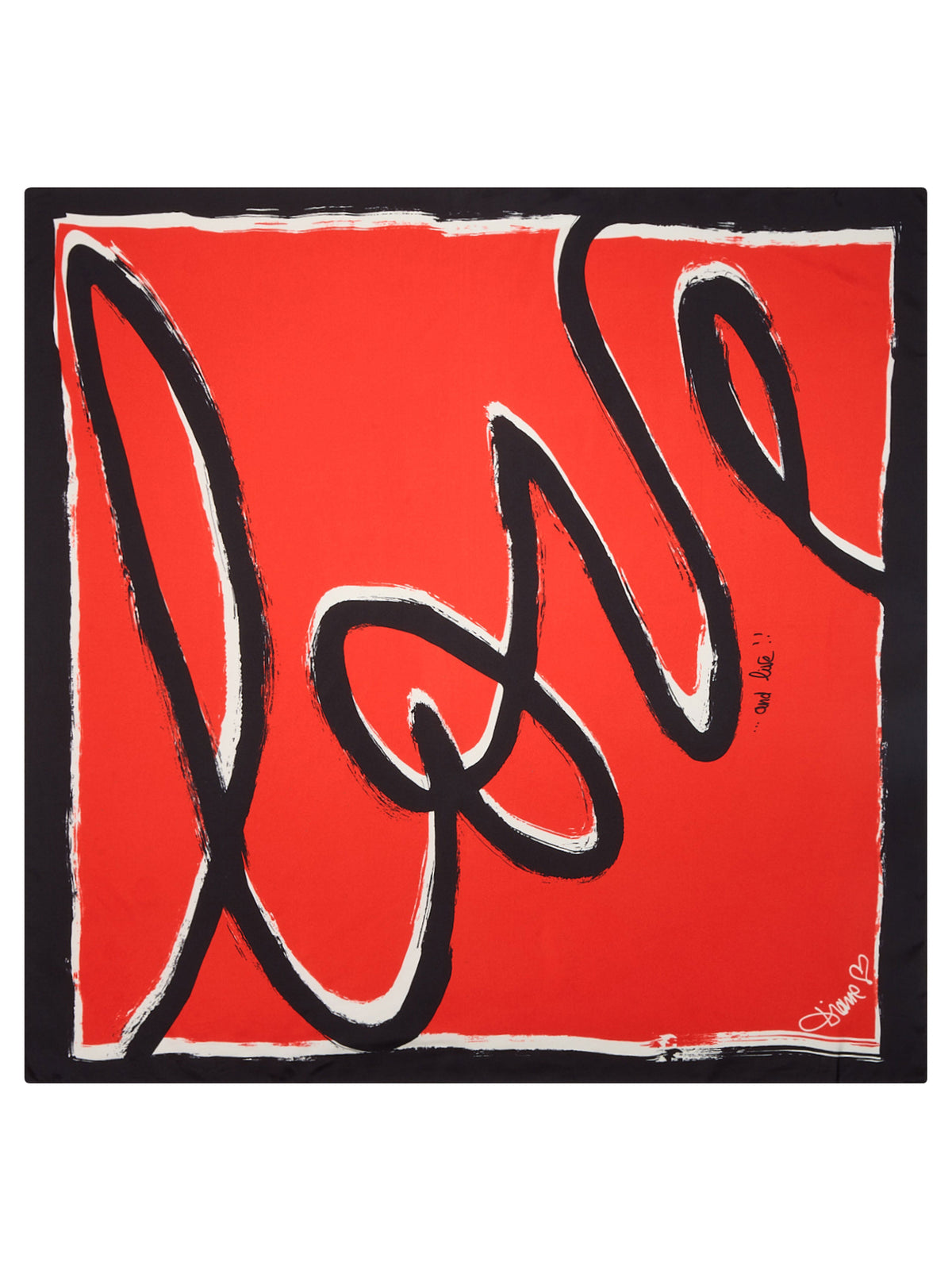 Flag Silk Scarf – Diane von Furstenberg