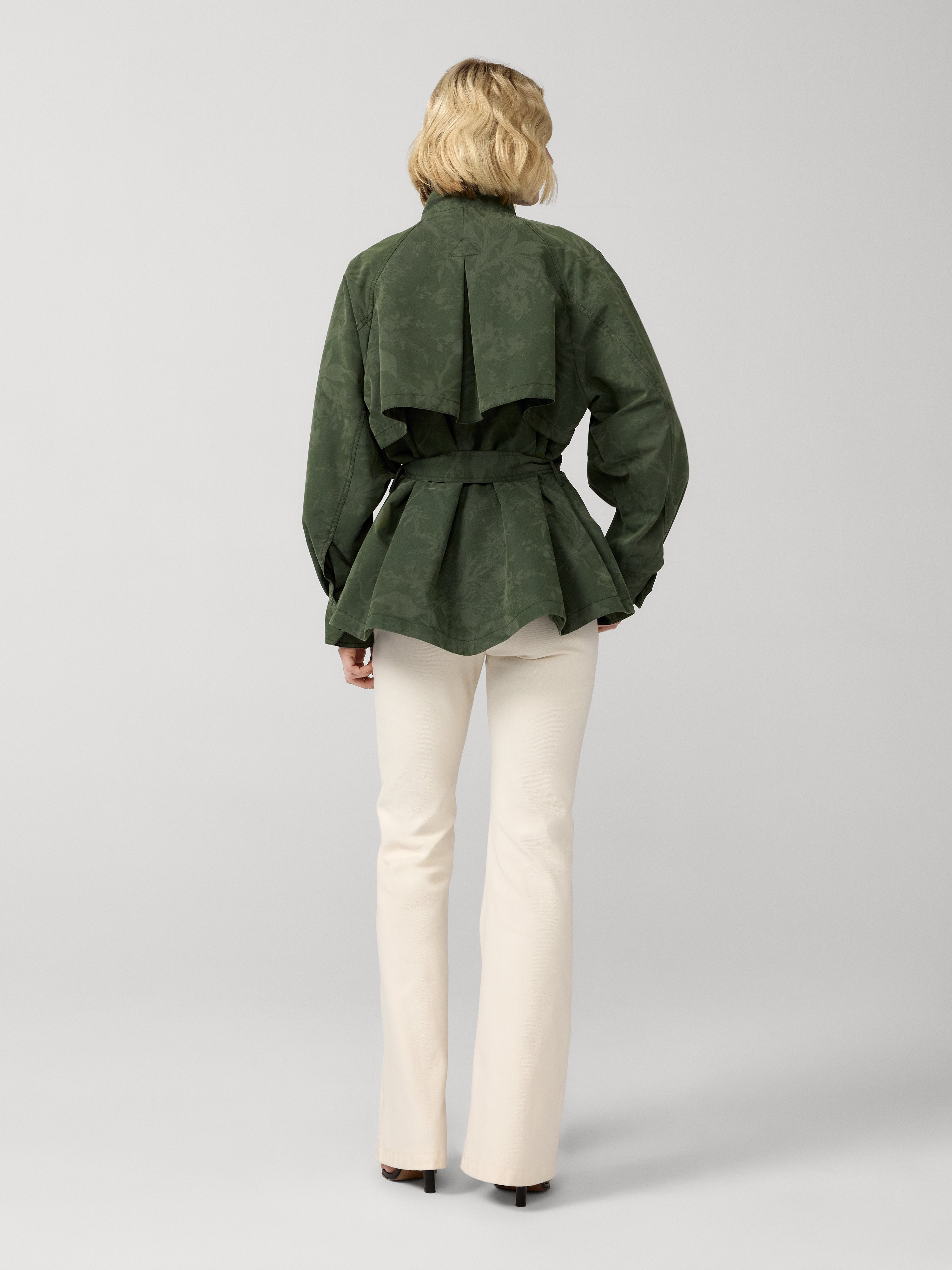 DENIMDUNGAREE leader of the packHAT58カーキ Karlie Jacket – Diane von Furstenberg